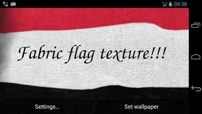 Yemen Flag android App screenshot 2